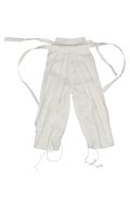 Shinobi-style ninja trousers (white)