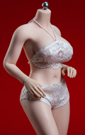 Caucasian Pale Female Super Flexible Seamless Body (Large Bust)